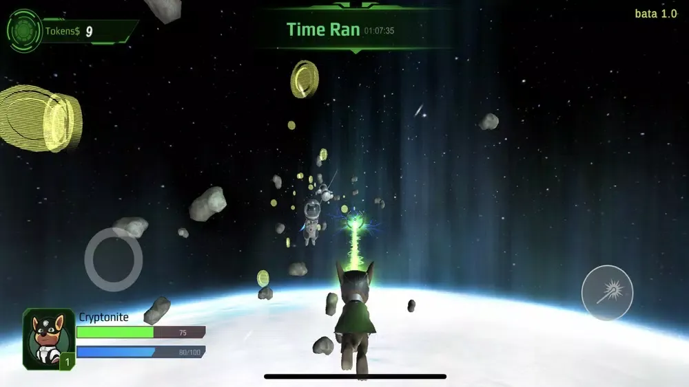 تصاویر Crypto Run CRT