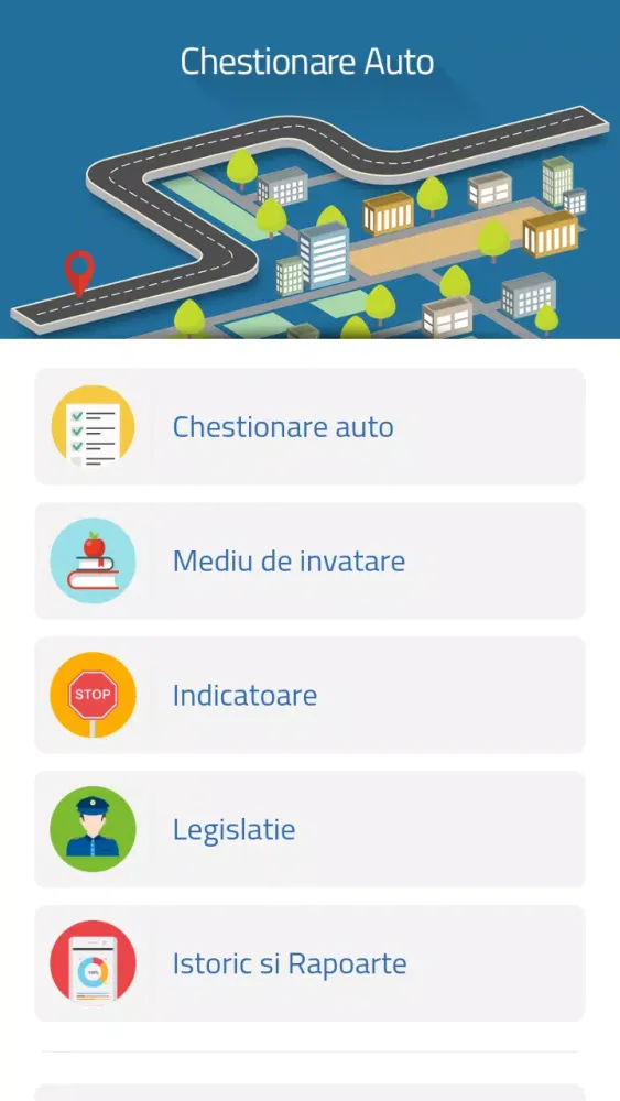 ภาพหน้าจอของ Chestionare Auto DRPCIV