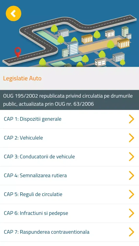 ภาพหน้าจอของ Chestionare Auto DRPCIV
