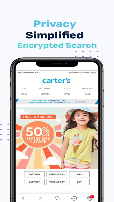 SyenApp: Private Search & Shop Ekran Görüntüleri