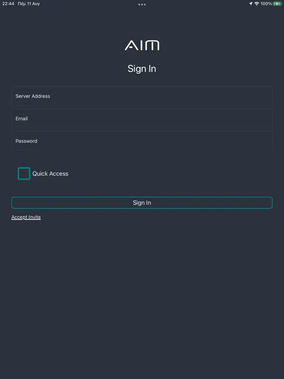 Скриншоты AIM(Advanced Identity Manager) iPad 