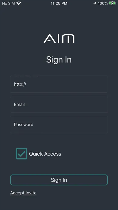 Скриншоты AIM(Advanced Identity Manager)