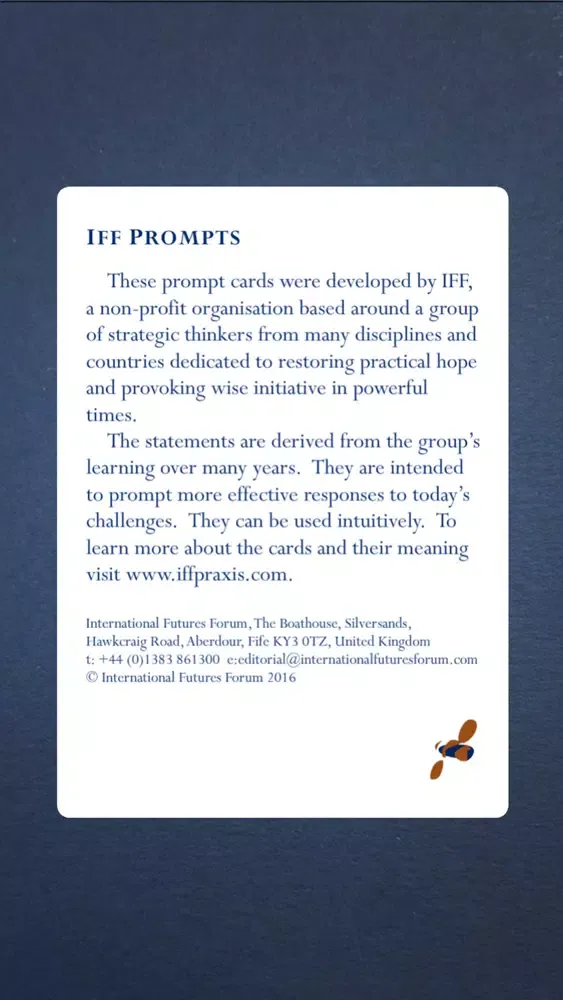 IFF Prompt Cards Ekran Görüntüleri