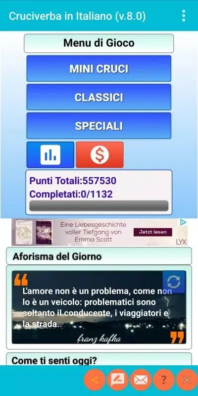 Italian Crossword Puzzles应用截图