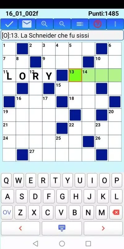 Italian Crossword Puzzles应用截图
