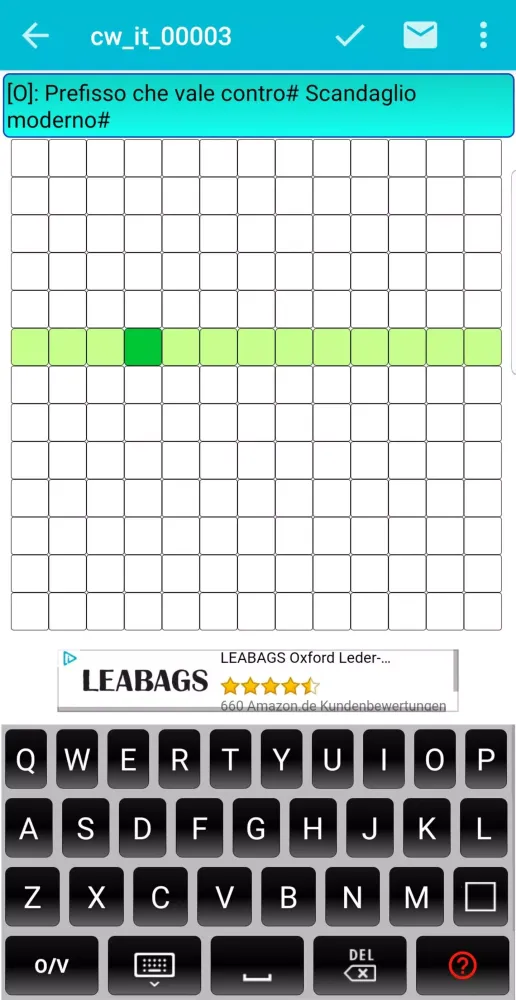 Italian Crossword Puzzles应用截图