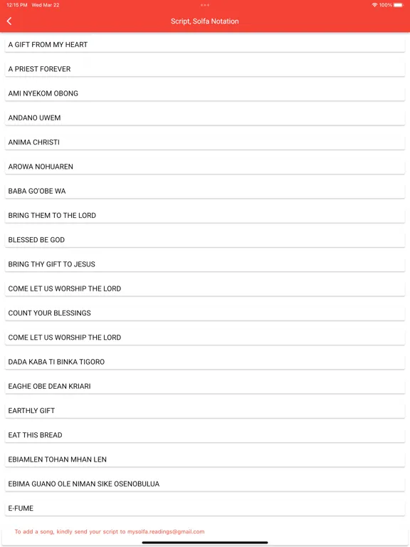 صور New Catholic Hymn Book iPad 