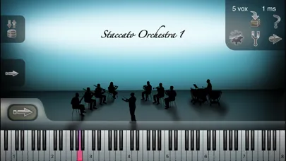 Tangkapan layar iSymphonic Orchestra