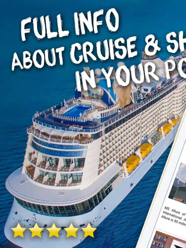 Cruise Itinerary App. CruiseBe iPad  স্ক্রিনশট