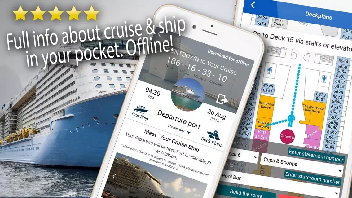 Cruise Itinerary App. CruiseBe স্ক্রিনশট