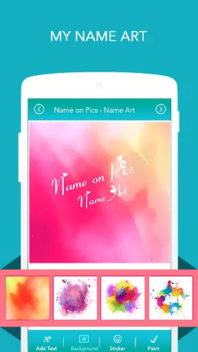 Name on Pics - Name Art Screenshots