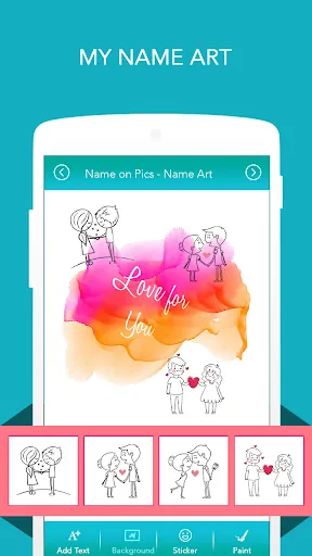 Name on Pics - Name Art Screenshots