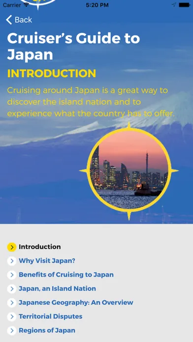 Cruise Port Navigator Screenshots