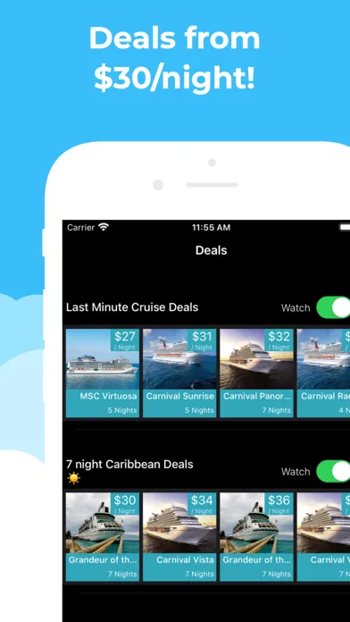 Ảnh chụp màn hình của Cruise Countdown & Picker