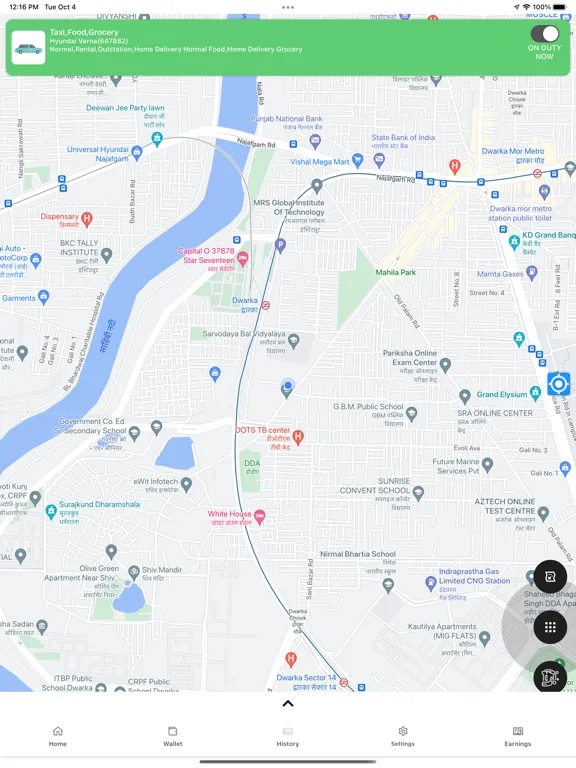 Zrzuty ekranu Cruising Driver iPad 