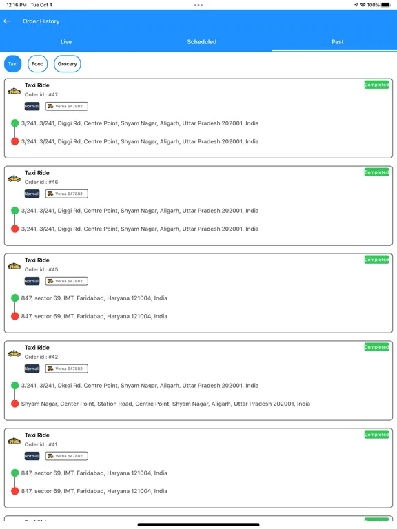 Zrzuty ekranu Cruising Driver iPad 
