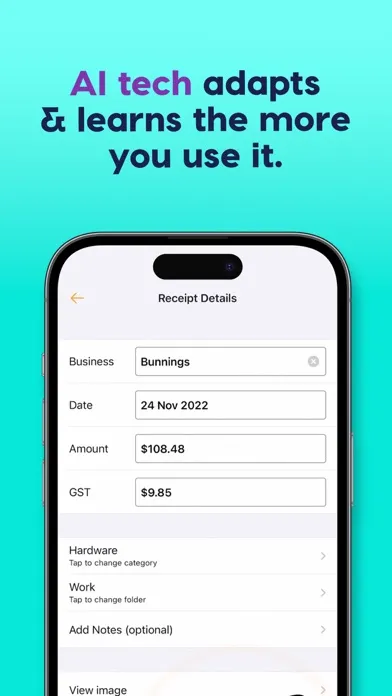 Crunchr – Receipt Saver App Screenshots