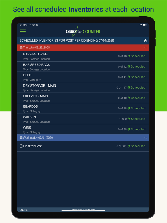 Screenshot di Crunchtime Counter iPad 