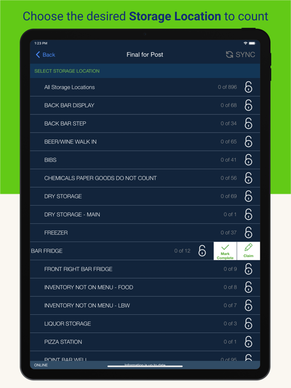 Screenshot di Crunchtime Counter iPad 