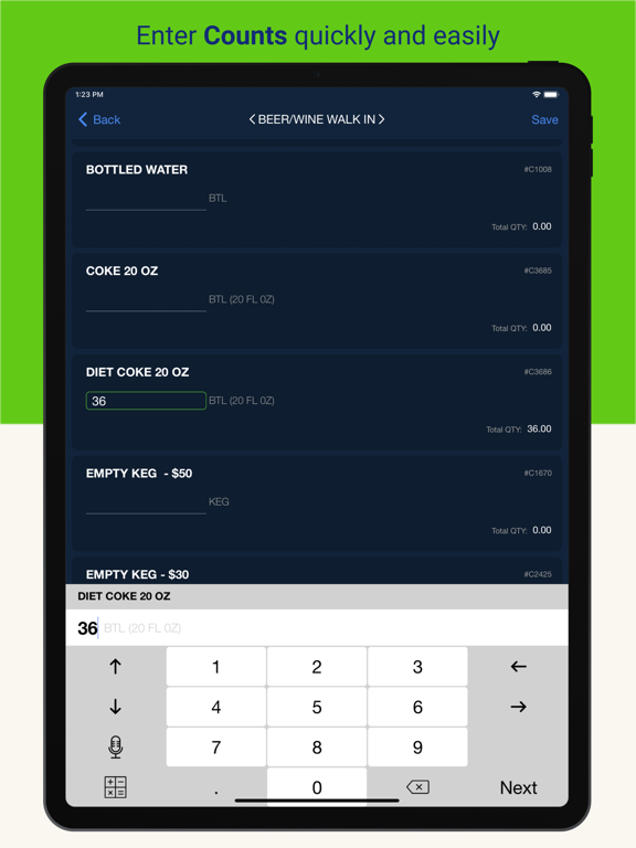 Screenshot di Crunchtime Counter iPad 