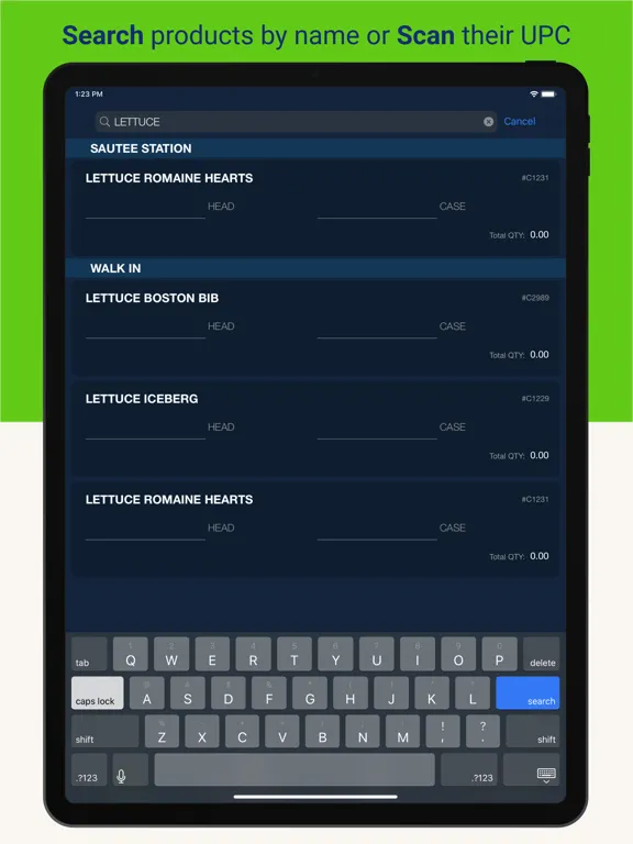 Crunchtime Counter iPad 应用截图