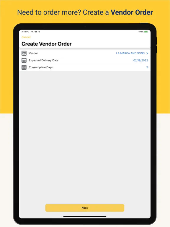 Crunchtime Reconciler iPad  スクリーンショット