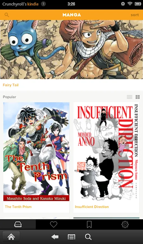 Manga 스크린샷