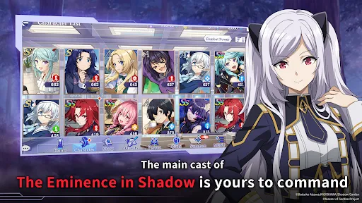 Tangkapan skrin The Eminence in Shadow RPG