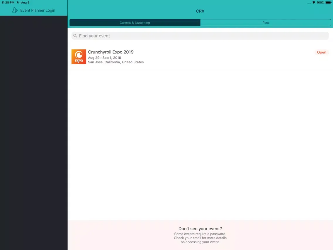 Crunchyroll Expo (CRX) iPad  স্ক্রিনশট