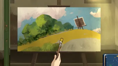 Capturas de tela do Crunchyroll: Behind the Frame