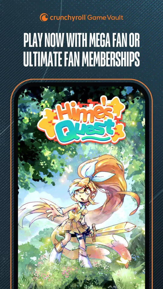 Zrzuty ekranu Crunchyroll: Hime's Quest