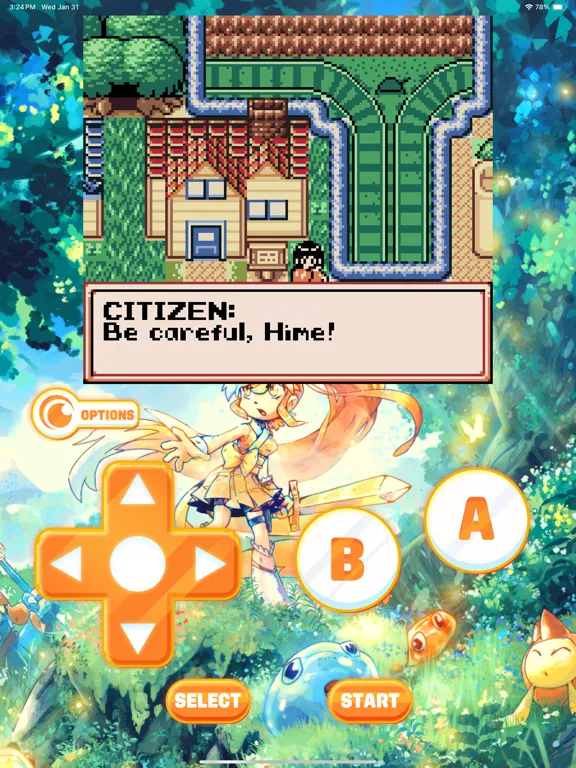 Zrzuty ekranu Crunchyroll: Hime’s Quest iPad 