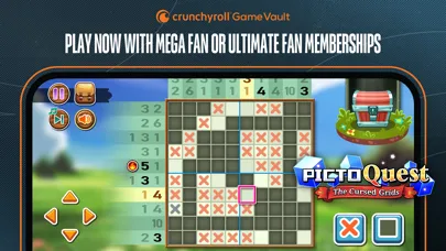 Screenshot di Crunchyroll: PictoQuest