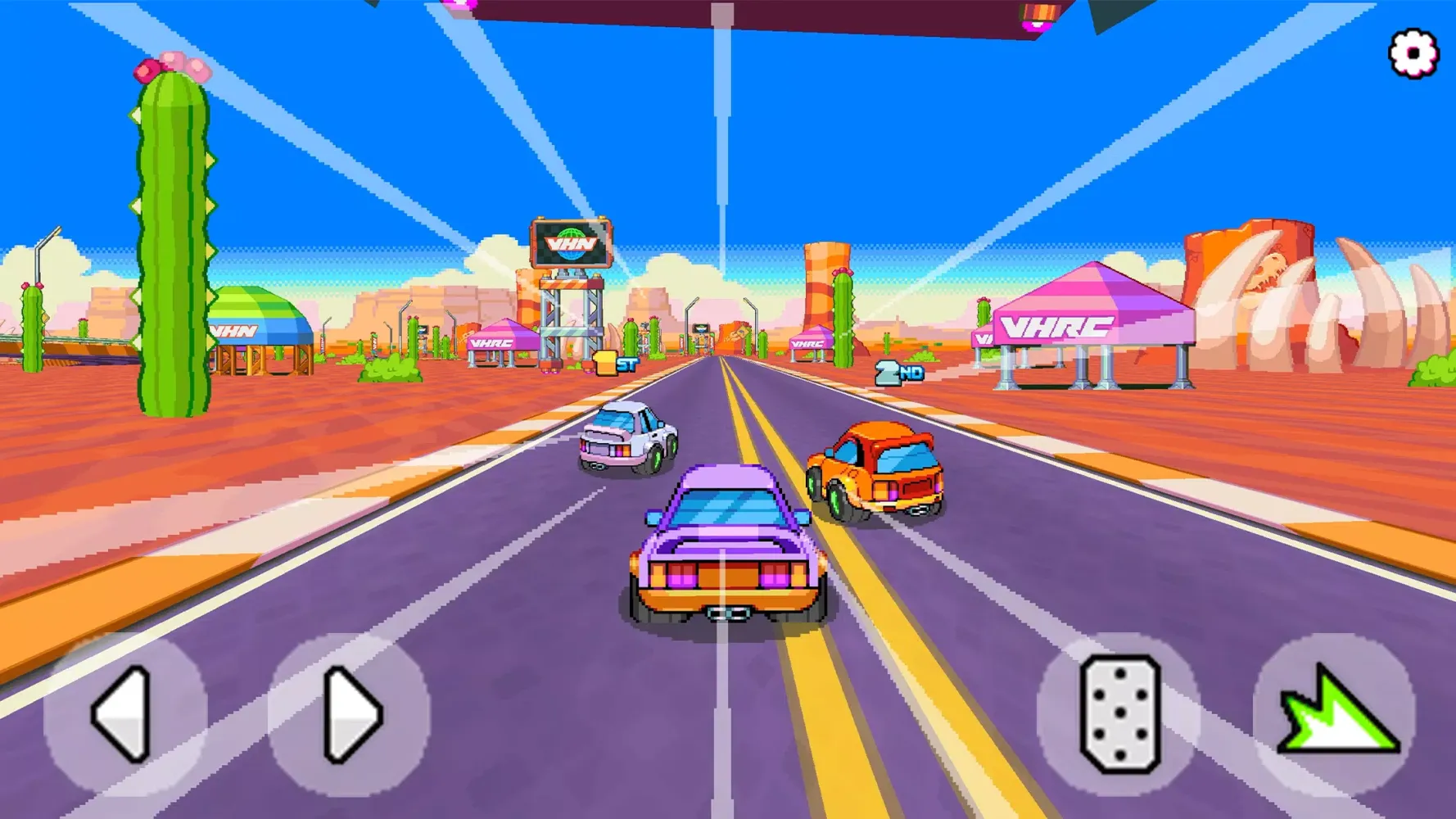Capturas de pantalla de Crunchyroll Victory Heat Rally