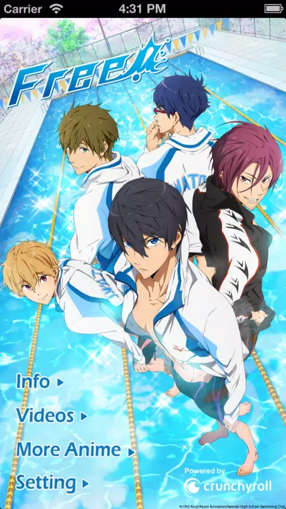 Free! - Iwatobi Swim Club スクリーンショット