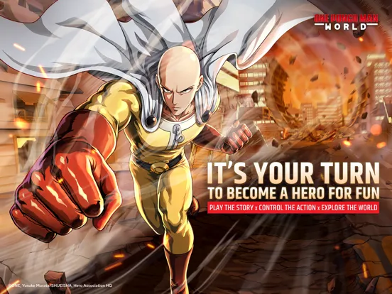 Zrzuty ekranu One Punch Man World iPad 