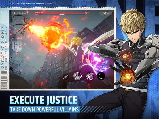 Zrzuty ekranu One Punch Man World iPad 