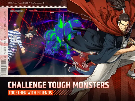 Zrzuty ekranu One Punch Man World iPad 