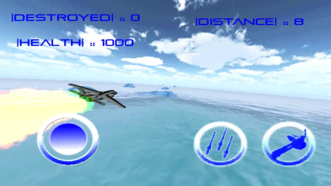 ภาพหน้าจอของ AirFighter 3D