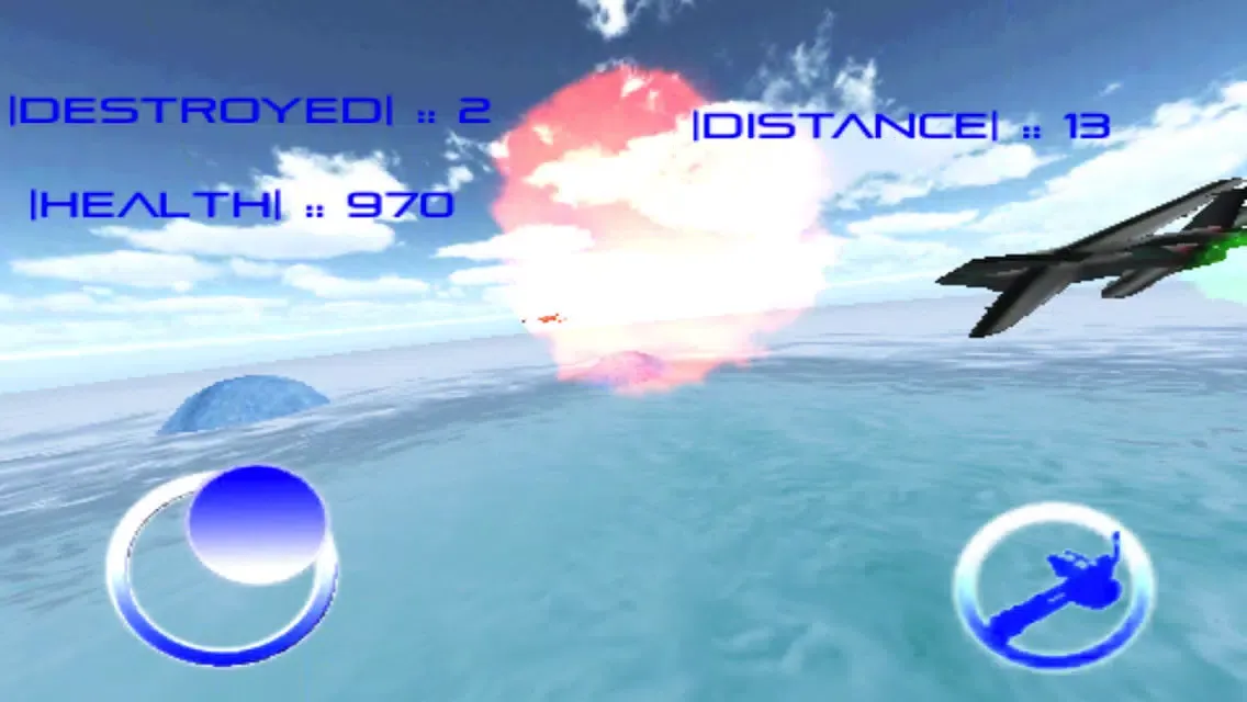 ภาพหน้าจอของ AirFighter 3D