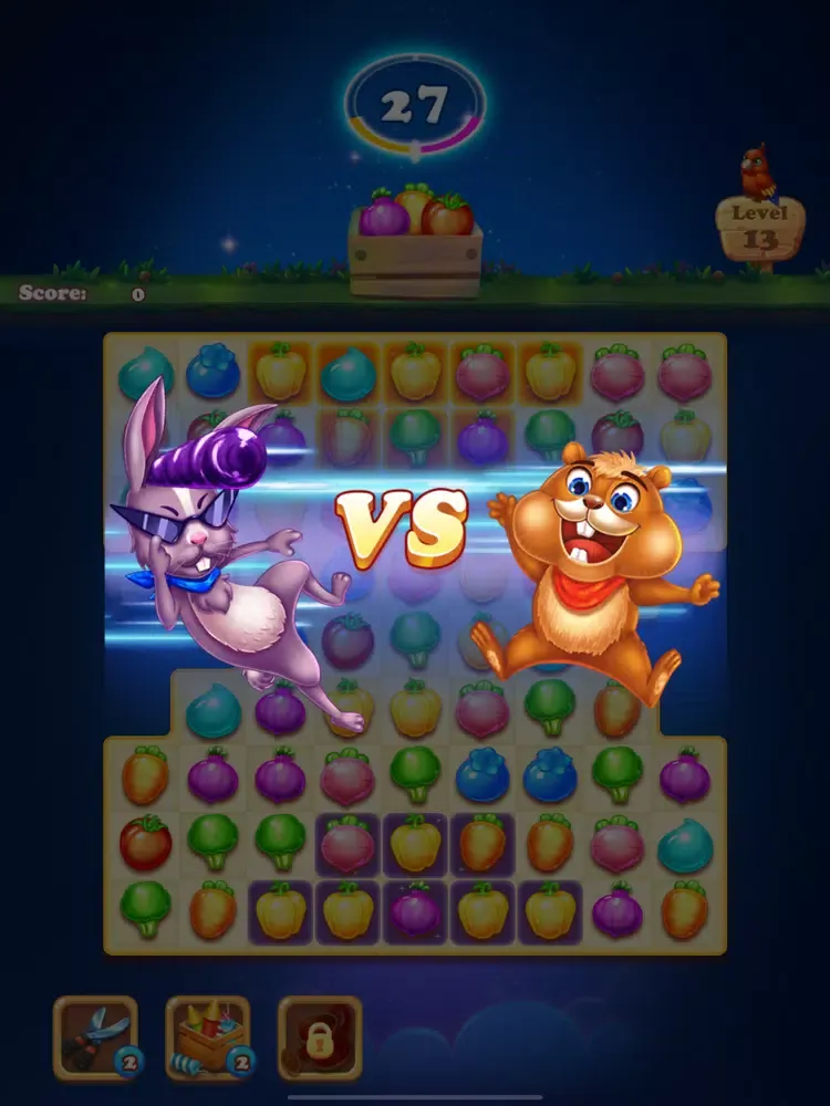 Farm Harvest 3-Match 3 Puzzle iPad  स्क्रीनशॉट