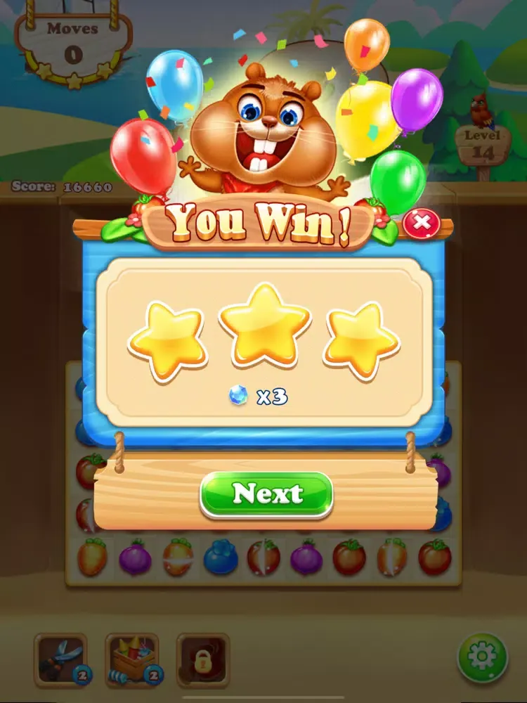 Farm Harvest 3-Match 3 Puzzle iPad  स्क्रीनशॉट