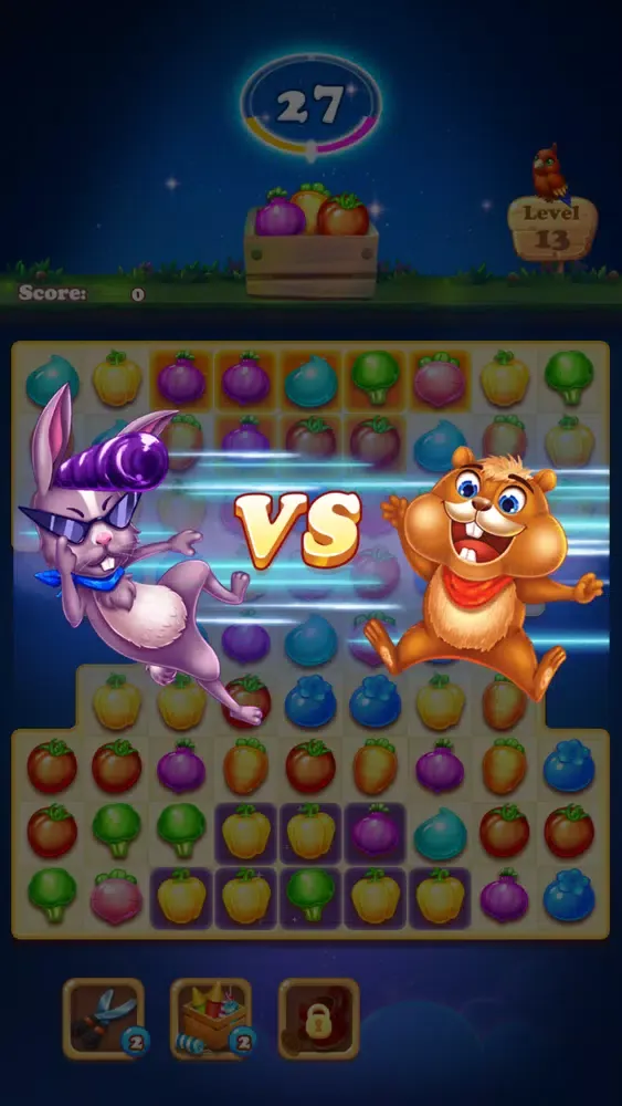 Farm Harvest 3-Match 3 Puzzle स्क्रीनशॉट