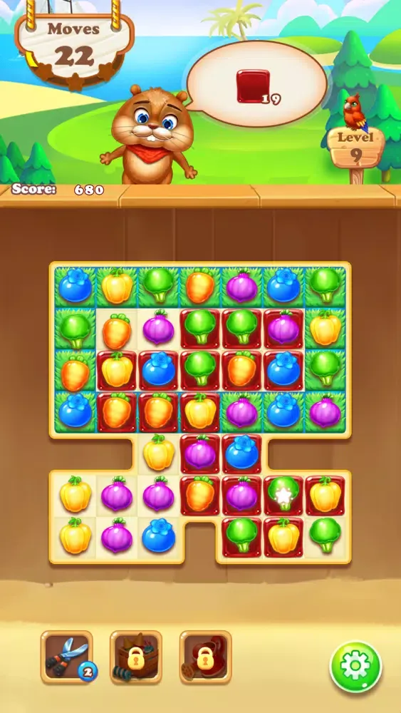 Farm Harvest 3-Match 3 Puzzle स्क्रीनशॉट