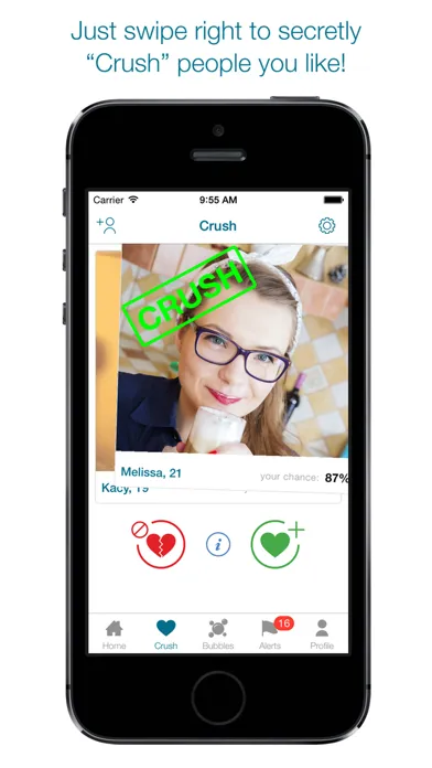 Crushmania - Meet new people, chat and make friends スクリーンショット