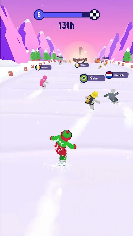 Screenshot di crush ski