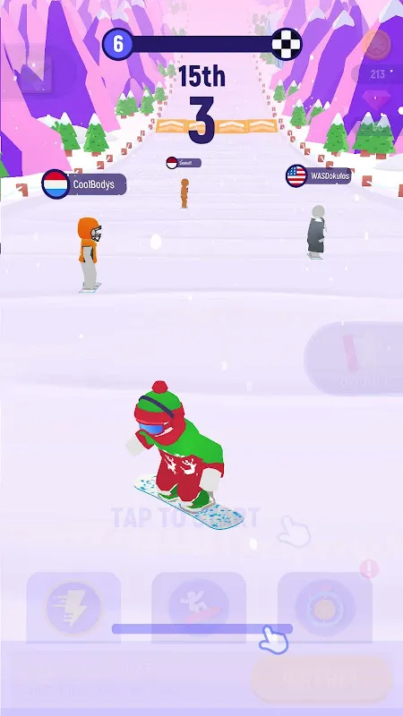 Screenshot di crush ski