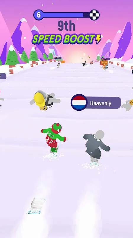 Screenshot di crush ski