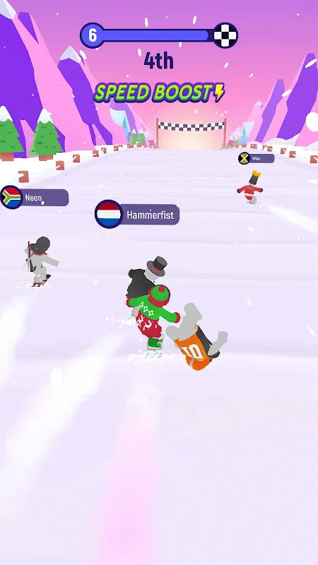 Screenshot di crush ski
