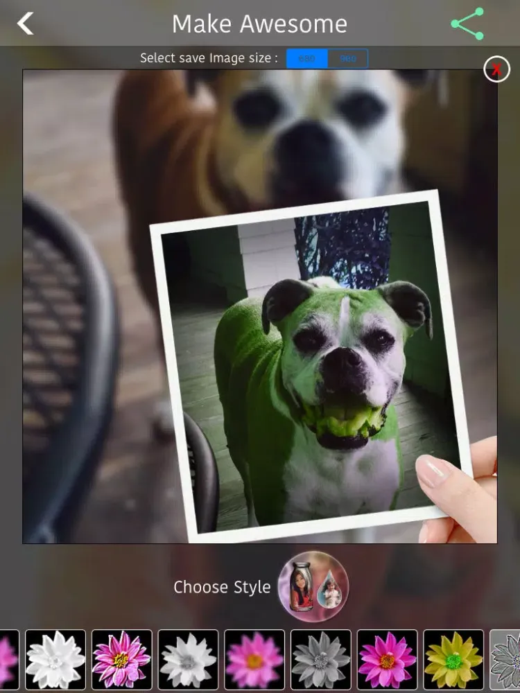 PIP Camera Magic Effects iPad 應用截圖